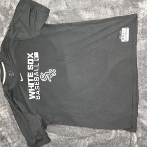 Nike Black White Sox Baseball T-Shirt